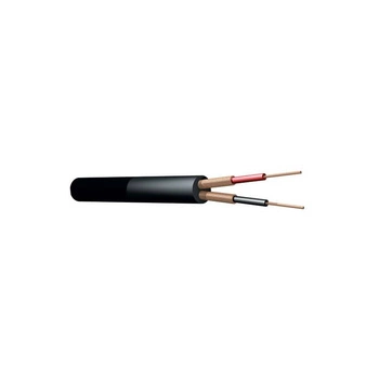 Przewód sygnałowy RX52 DMX HQ 4mm czarny 1m