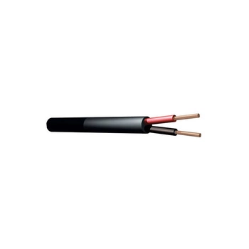 Przewód głośnikowy PD Connex 100V 2x 1,5mm² 15A - Czarny - 1m