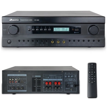 Wzmacniacz audio 2x 200W karaoke DSP HDMI pilot KC8200 Audioport
