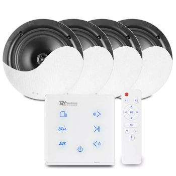 Zestaw audio dla domu bluetooth Powerline A100W + 4 x 8" NCSS8B
