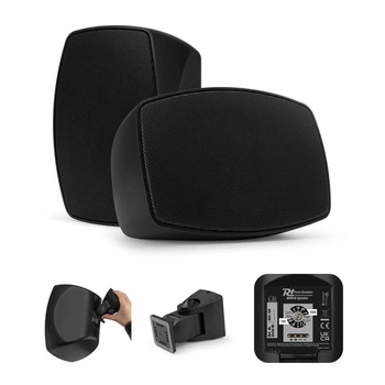 Zestaw kolumn instalacyjnych BHW40BK IPX5 4" 60W 100V 8Ohm Power Dynamics