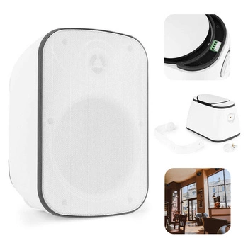 Głośnik 1szt BD50TW wewnętrzny / zewnętrzny do montażu na ścianie 5"  30W IP65/100V WH