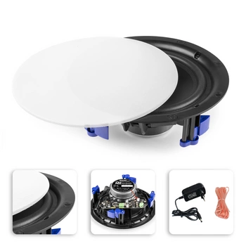 Niskoprofilowy głośnik sufitowy 1szt NCBT601  BT 6,5" biały