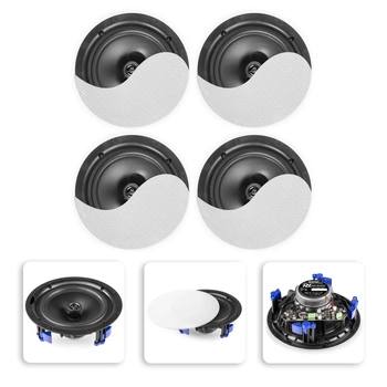 Zestaw głośników sufitowych 4szt NCBT604  6,5" biały