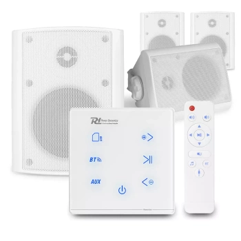 Zestaw audio dla domu bluetooth Powerline A100W + 4 x 4" BGO40