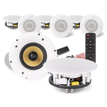 4 strefowy system multi room - głośniki WiFi / Bluetooth 8 x 8" WCS80