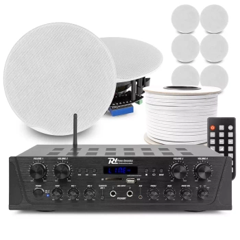 4 strefowy system multi room 8 x 5.25" FCS5 z wzmacniaczem bluetooth