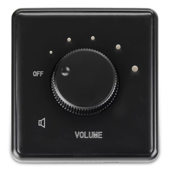 Regulator głośności 10W/100V - ARG1 czarny Audioport