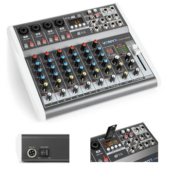 Mikser 8- kanałowy DSP VMM-K802 Vonyx